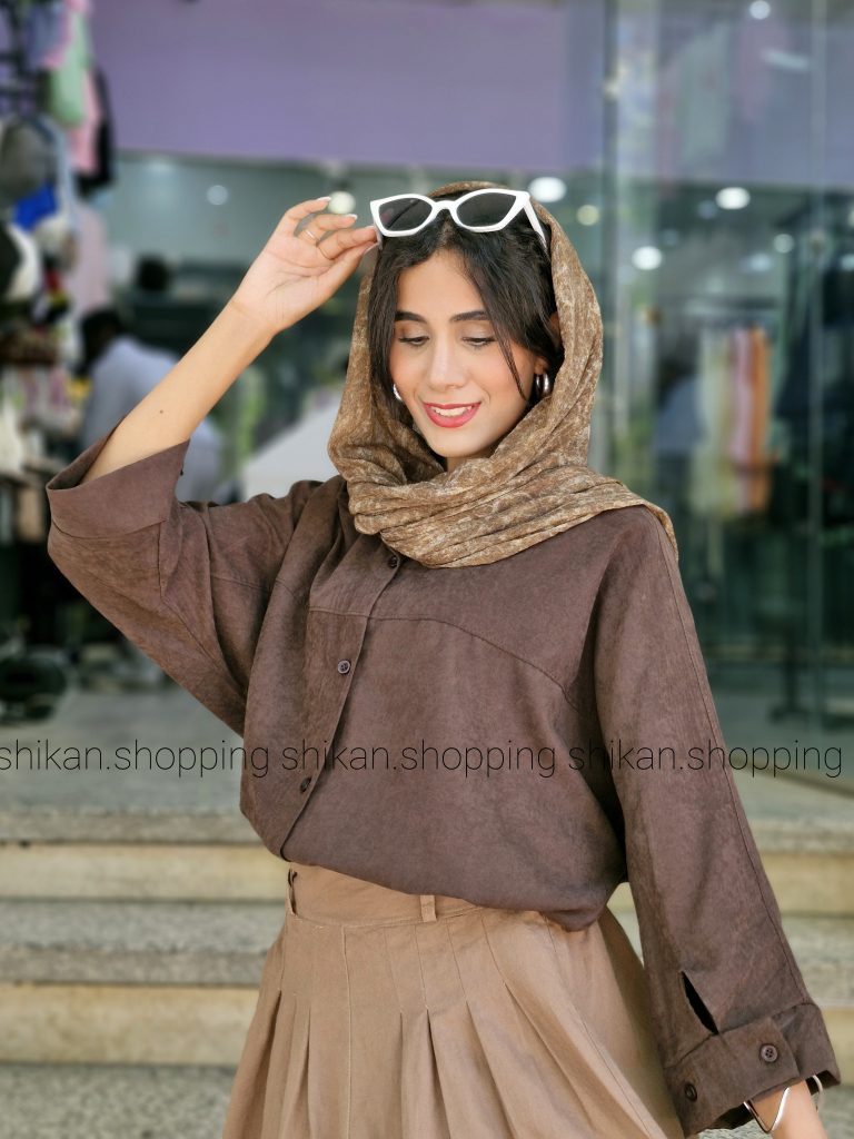 شومیز زنانه و دخترانه با پارچه سیلک درجه یک، با کیفیت و دوخت تمیز.