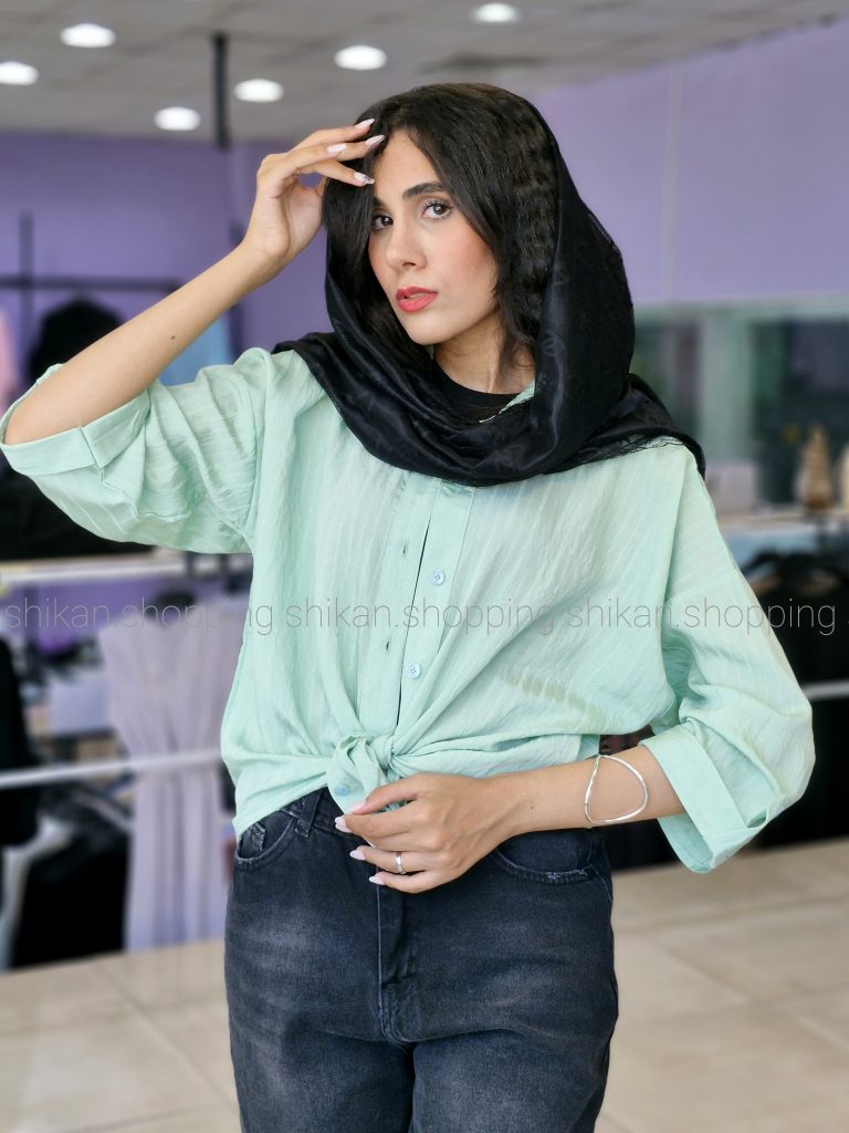 شومیز زنانه و دخترانه با پارچه درجه یک، با کیفیت و دوخت تمیز.
