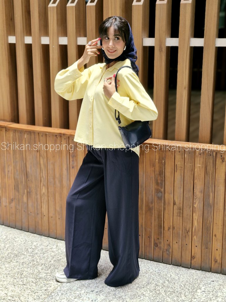 شومیز سیلک دخترانه آستین بلند