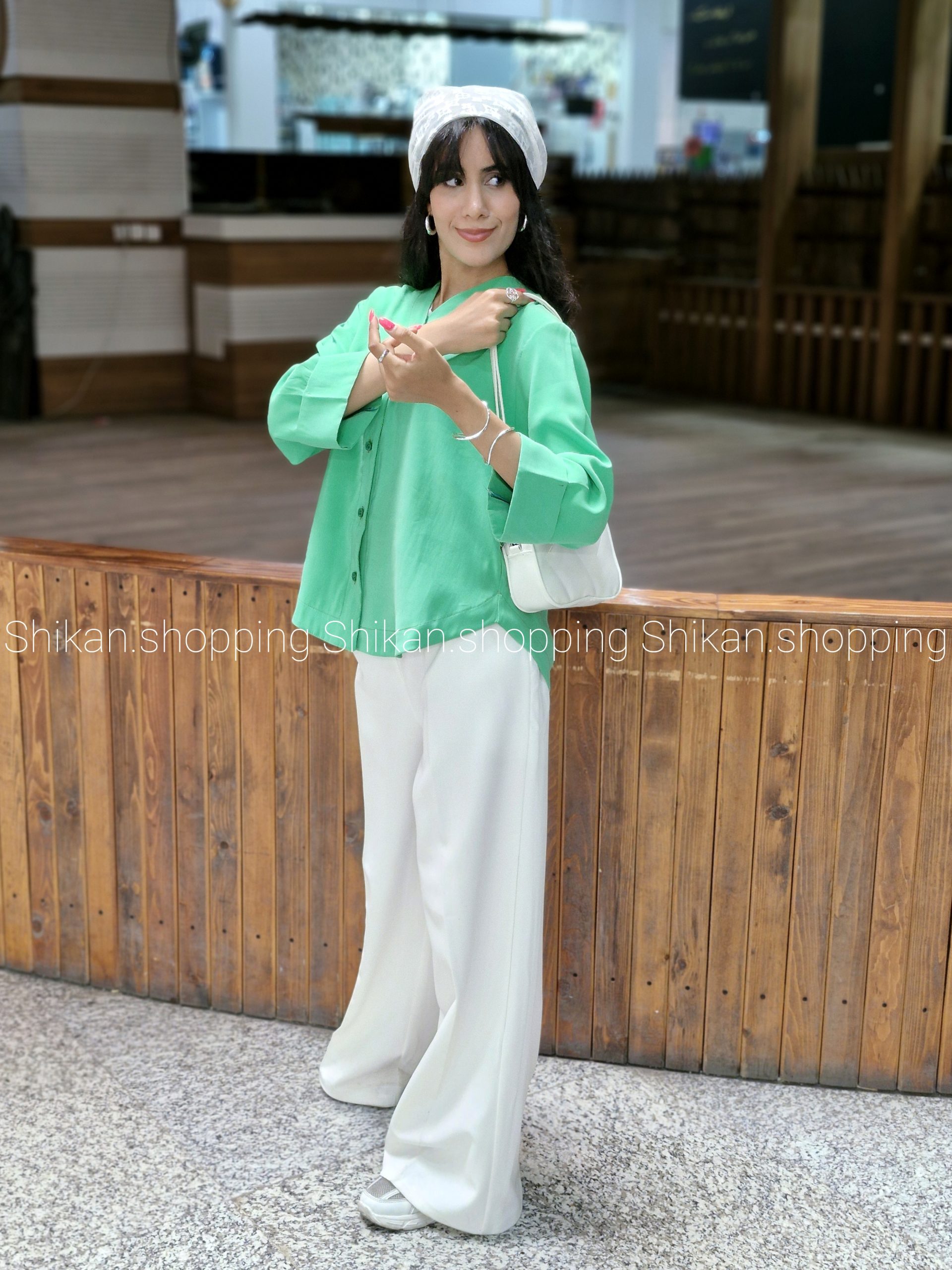 شومیز سیلک مودال کد 0040 - تصویر 4