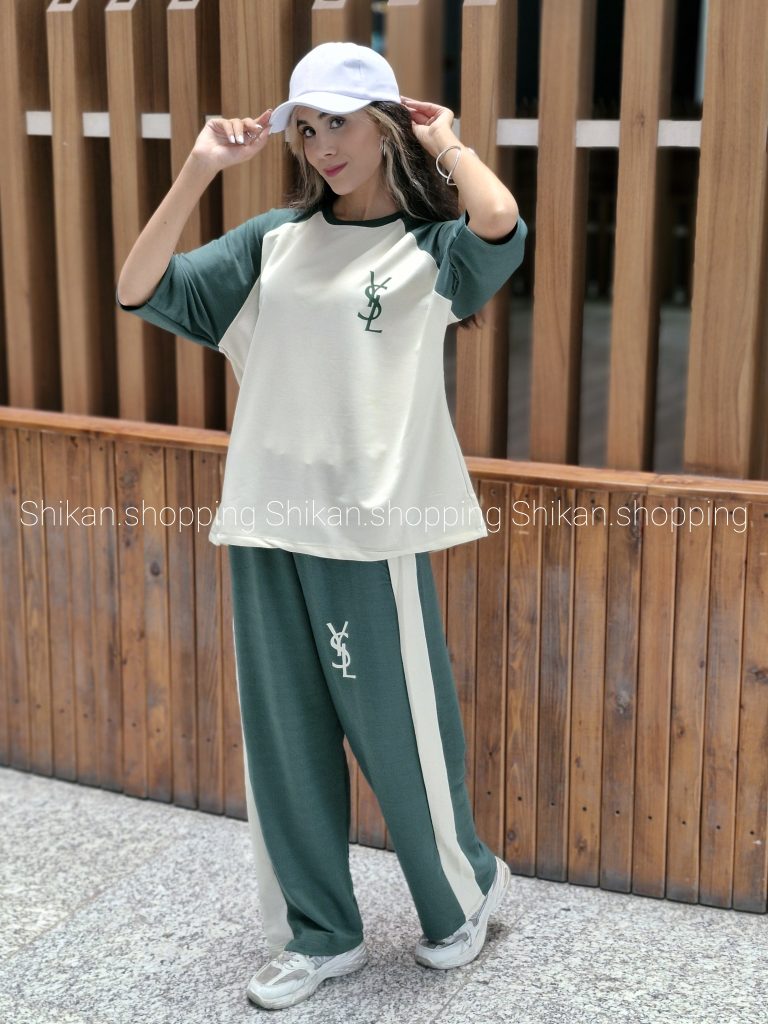 ست تیشرت و شلوار نخ پنبه